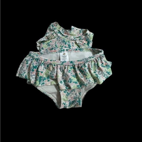 Tucker + Tate Other - Tucker + Tate Floral Kids Swim Top - bikini bottoms Green and Pink
